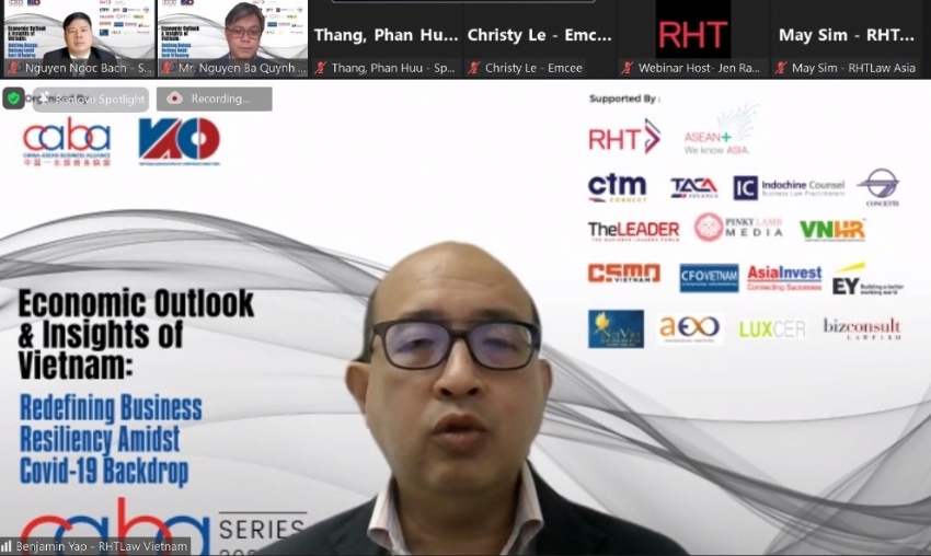 [15 OCTOBER 2021] WEBINAR ON INSIGHT TO VIETNAM: REDEFINING BUSINESS RESILIENCY AMIDST COVID-19 SITUATION