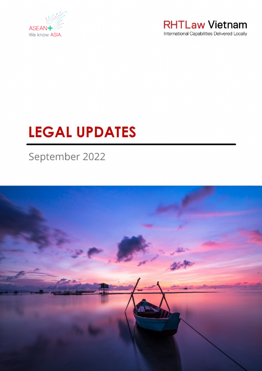 LEGAL UPDATES - SEPTEMBER 2022