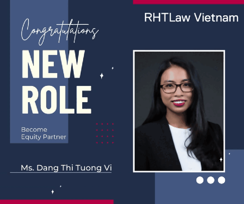 Vi Dang becomes Equity Partner of RHTLaw Vietnam